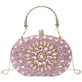 Suhatjia Evening Clutch Purse Rhinestone Clutch Purses for Women