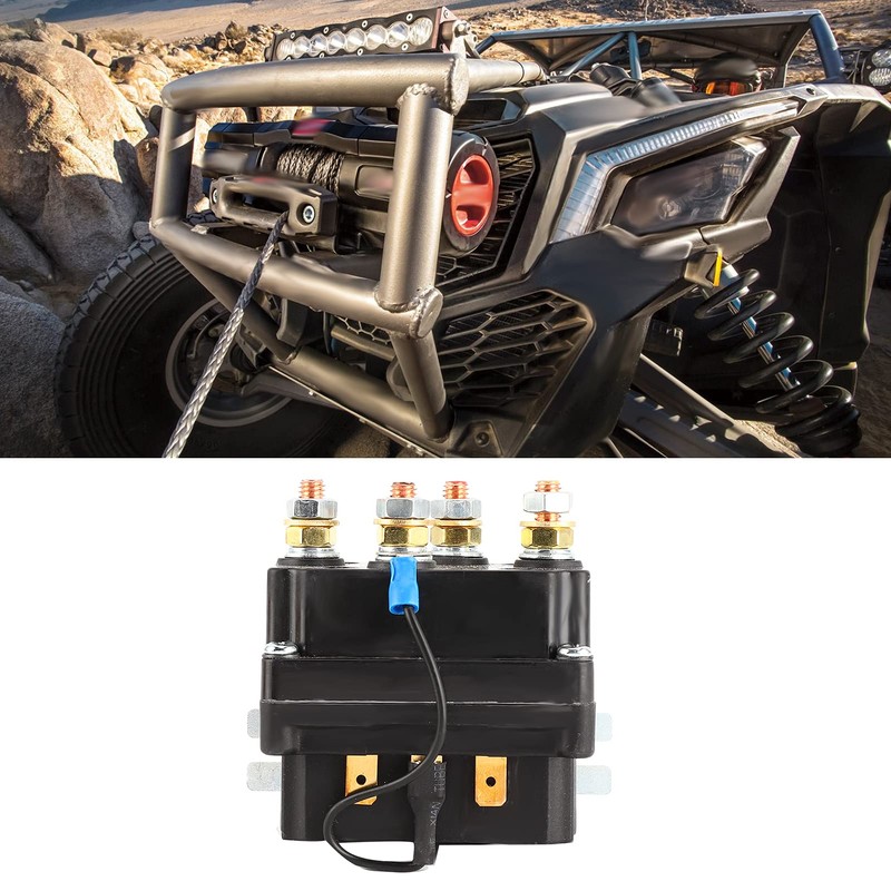 12V 250A Winch Solenoid Relay Contactor for AUT UTV SUV