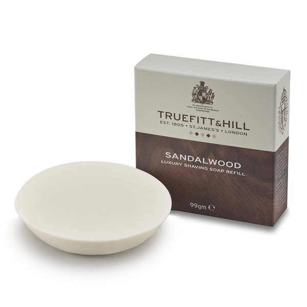 Truefitt & Hill Shaving Soap Refill- Sandalwood (3.5 ounces)