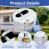 6271 Puck Lock, Hidden Shackle Padlock (2 Pack), Puck Locks,