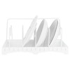 Multifunction Standing Cutting Board Storage Rack Pan Pot Lid Stand
