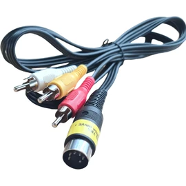 CoolNovelties Sega Mega Drive 1, Master System 1 & Genesis 1 TV Audio/Video RCA Cable