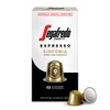 Segafredo Zanetti Espresso Capsules – Aluminum Pods for Nespresso Original