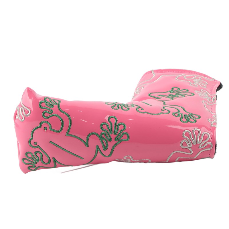 Golf Putter Headcover Embroidery Putters PU Protective Head Cover Magnetic