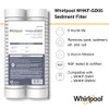 Whirlpool 10" x 2.5" Whole Home Standard Capacity Sediment Filters