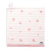 Koupen-chan KOUPENCHAN 53-0081080 Wash Towel, Pink, Pile, Border, Clover, Fluffy,