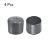 sourcing map 4pcs Rubber End Caps 1 7/16"(36mm) ID Vinyl