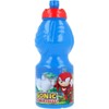 Sonic Reusable Plastic Water Bottle for Kids, BPA Free, 400ml