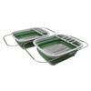 SAMMART 8L (2.11Gallons) Expandable Collapsible Dish Drainer - Foldable Drying