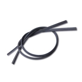 Yahpetes Limpiaparabrisas de coche, 2 unidades, tira de goma de 28 pulgadas, inserto de goma para automóvil, autobús, negro (28 pulgadas)