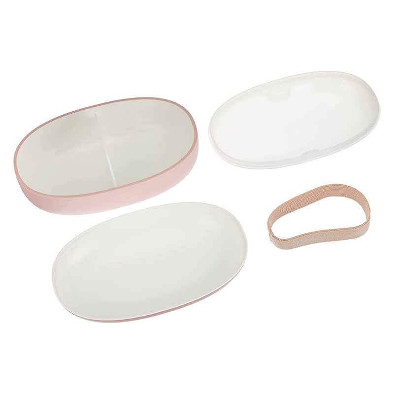 Takenaka Mayu Mayu Lunch Box, M, Pink, 16.9 fl oz