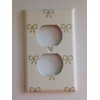 Coquette Gold Bows Light Switch Plate Various Sizes Offered