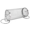 BBQ Net Tube Rolling Grilling Basket Stainless Steel Wire Mesh