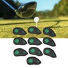 10 PCS Golf Club Head Covers Four Leaf Clover Pattern
