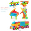 teytoy 100Pcs Stickle Bricks Hedgehog Building Blocks Toy Set for