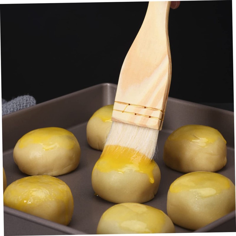 Abaodam 3Pcs Multi Use Woolen Brush for BBQ Baking Versatile