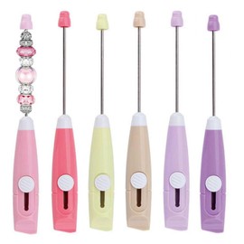 Beadable Letter Opener Blanks - Metal Envelope Slitter Mail Openers with Beaded Design Colorful (Colorful 1, 6 Pack)