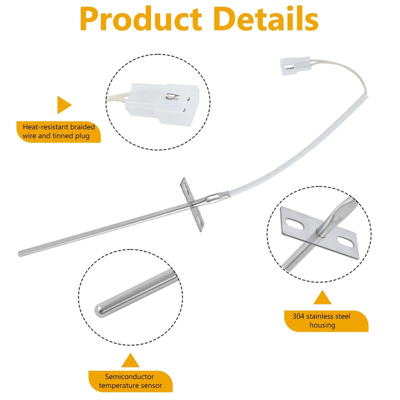 Oven Parts and Accessories 00414152 414152 Oven Temperature Sensor Kit