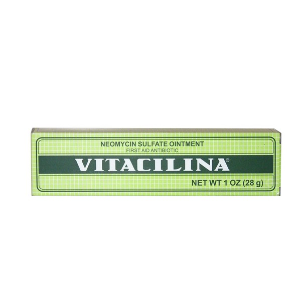 Vitacilina First Aid Antibiotic Ointment, 1 Oz.