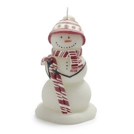 Sur La Table Snowman & Friends Snowman Candle