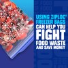 Ziploc Gallon Food Storage Freezer Bags, Grip 'n Seal Technology