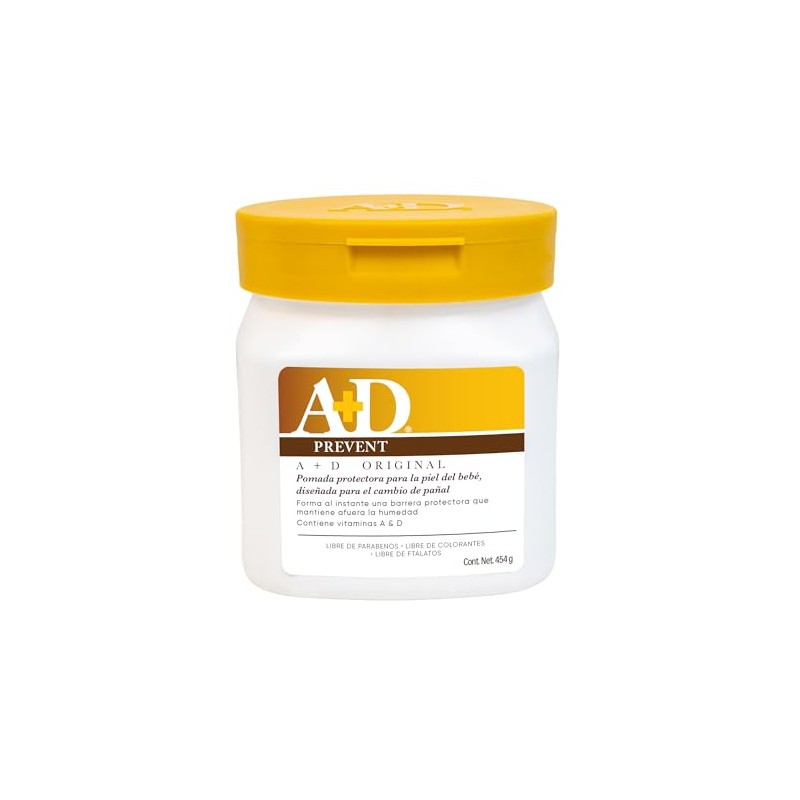A+D - Original Prevent Pomada para Rozaduras de Pañal para