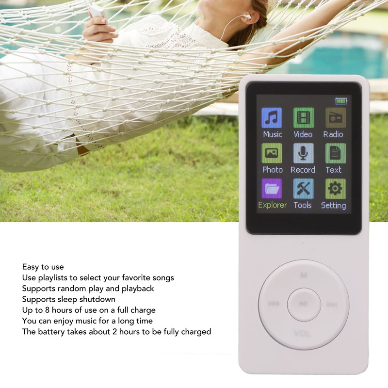 Digital Music Player 1.8 Inch LCD Support Small Memory Card
