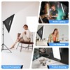 EMART Softbox Photography Lighting Kit, 20"x28" Professional Softbox Lighting Kit