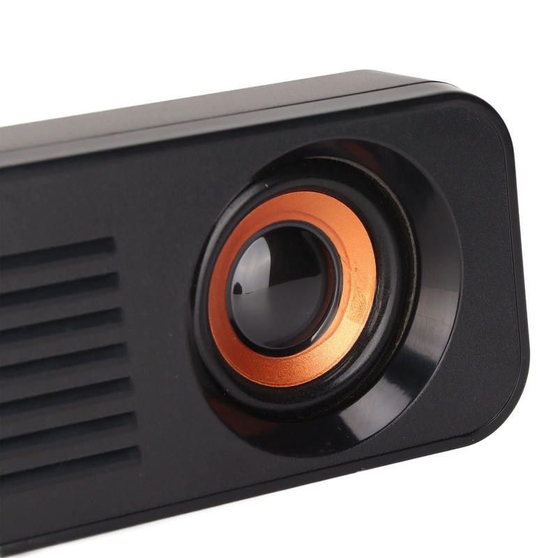 Long Speaker, Wired Desktop Speaker USB Powered Speaker Tv Speaker