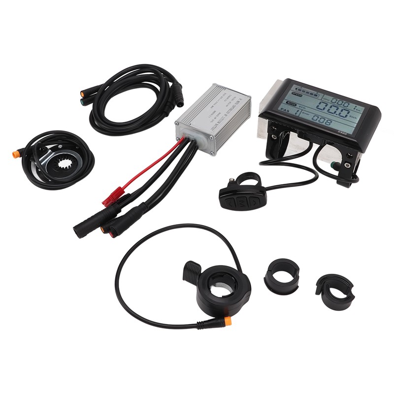 Electric Bike Conversion Kit 15A Controller S900 LCD Display Waterproof