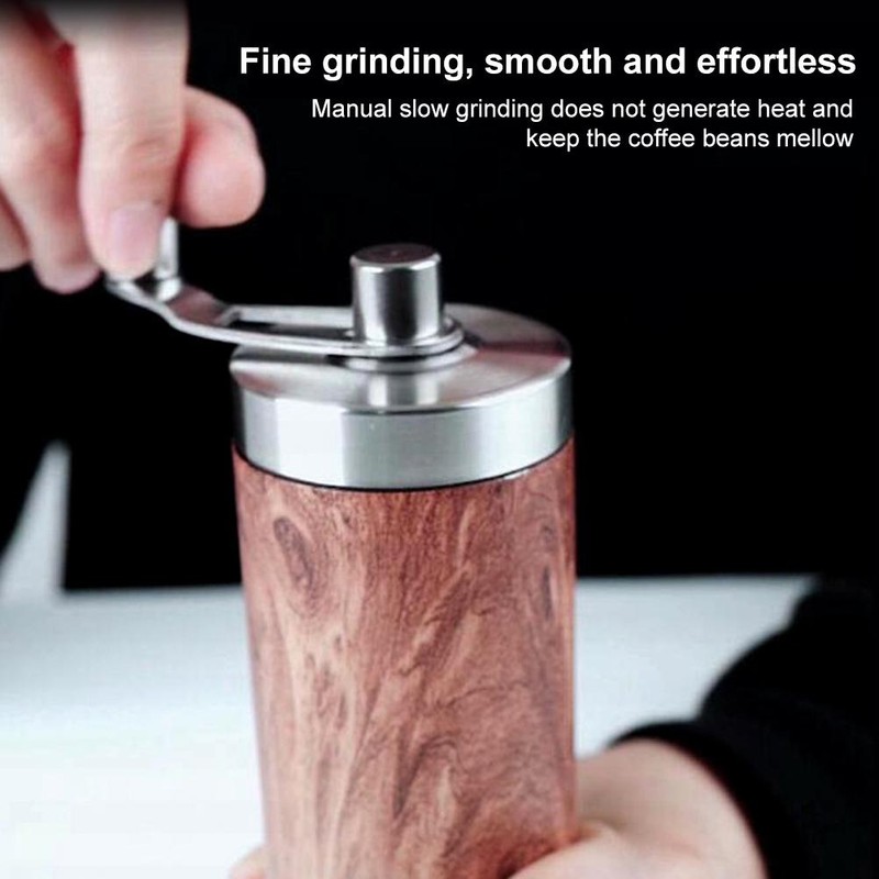 Portable Hand Manual Coffee Grinder Coffee Bean Burr Mill Hand