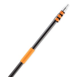 3.8-12 FT Telescopic Extension Pole Sturdy Aluminum Alloy Multi-Purpose Extendable Flip-Lock D Cleaning ToolsDefault: Default