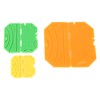 3Pcs Kanzashi Flower Maker Different Sizes Easy Operation Strong Resin