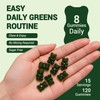 Greens Gummies, Green Supplements with Multivitamins & Minerals | Sugar