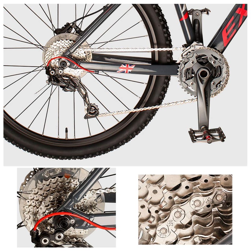 PLATT Bike Chains High Strength Bicycle Chain 1-Speed 6/7/8-Speed 9-Speed
