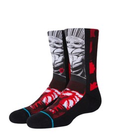 Stance Kids Manga Mudhorn Crew Socks (Black, Medium (Kids 11-2))