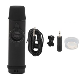 Electric Kazoo 5 Flute Diaphragms Aluminum Alloy Portable Kazoo for Music Lovers Black
