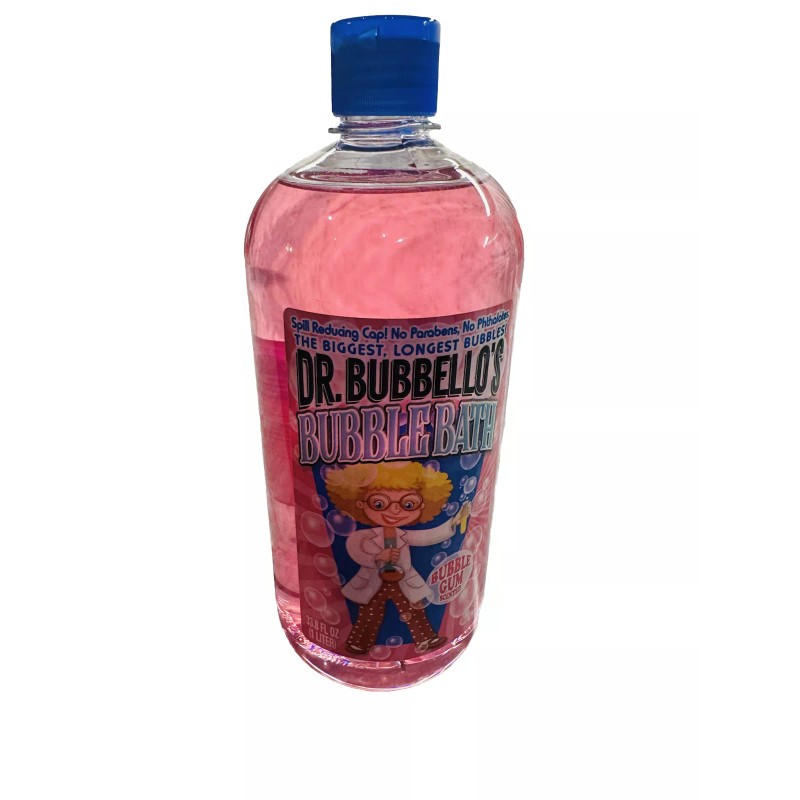 Dr. Bubbello’s Dr Bubbello’s Sour Bubble Gum Scented Bubble Bath:33.8Floz/