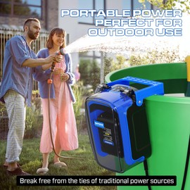 AMPFORCE 20V Cordless Submersible Water Transfer Pump, 1003 GPH Portable Sump Pump, 4.0Ah Battery Powered Water Pump Runtime 1H Ideal for Pool, Spa, Hot Tub, Garden, Flood Relief, and Outdoor Projects