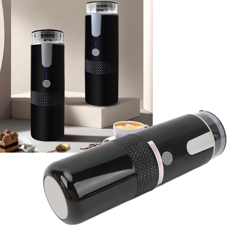 Portable Coffee Machine Rechargeable Full Automatic Mini Travel Handheld Coffee
