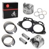 Oversize 0.5mm Top End Rebuild Kit Piston & Ring Gasket