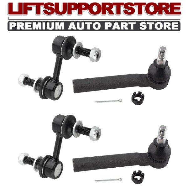 BOXI 4PCS Front Sway Bar Outer Tie Rod For Crosstrek