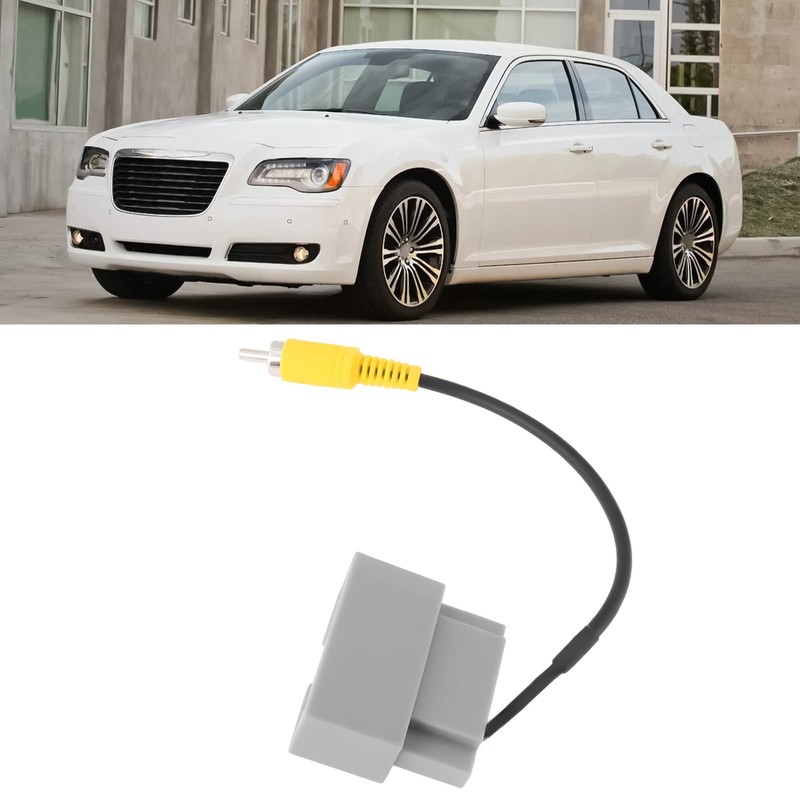 VGOL Stereo Radio Display Backup Camera Harness RCA Adapter Compatible