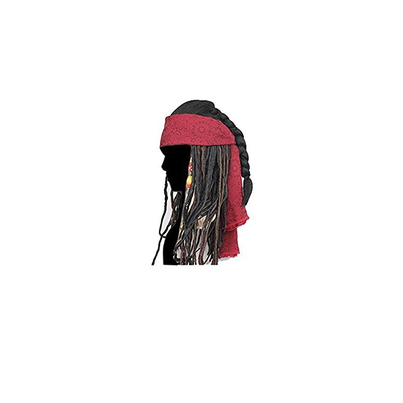 thecostumebase Exact Jack Sparrow Red Bandana Scarf Kerchief