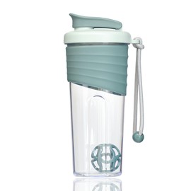 kuoleopa Protein Shaker Bottle,Sports Blender Bottles for Protein Mixes with Whisk Ball,Mixer Bottle,Portable Pre Workout Whey Protein Drink Shaker Cup，Teal