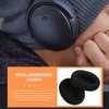 Mobestech Ergonomic Headphone Sponge Covers 2 Pack Black Compatible -