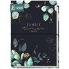 Häfft® Family-Timer 2026 A5+ "Moonlight Blossoms" Family Calendar for 4