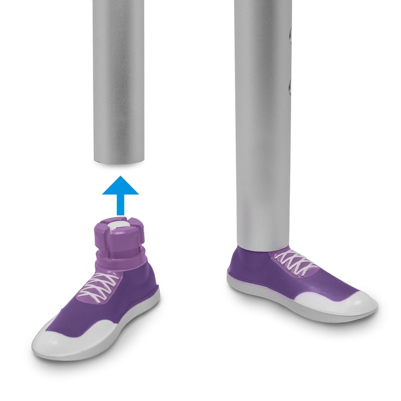 Sneaker Walker Glides for 1" Walker Tubes - Purple -