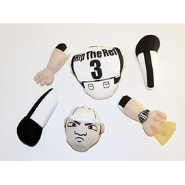 Rip The Ref Football Sports Toy for Stress Management When Watching Your Favorite Teams Play - Great for Man Cave Decor & Birthday Gift