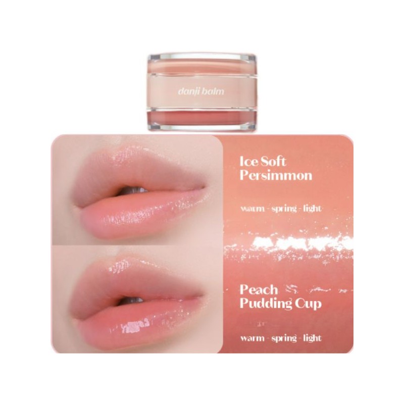 ETUDE Best Duo Danji Balm 3.0g*2colors, Color:05 Peach Cream Jam